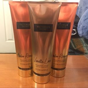 Victoria Secret Lot Of 3 full size lotions